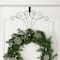 Haute Decor 18&#x22; Black Scrollwork Wreath Hanger